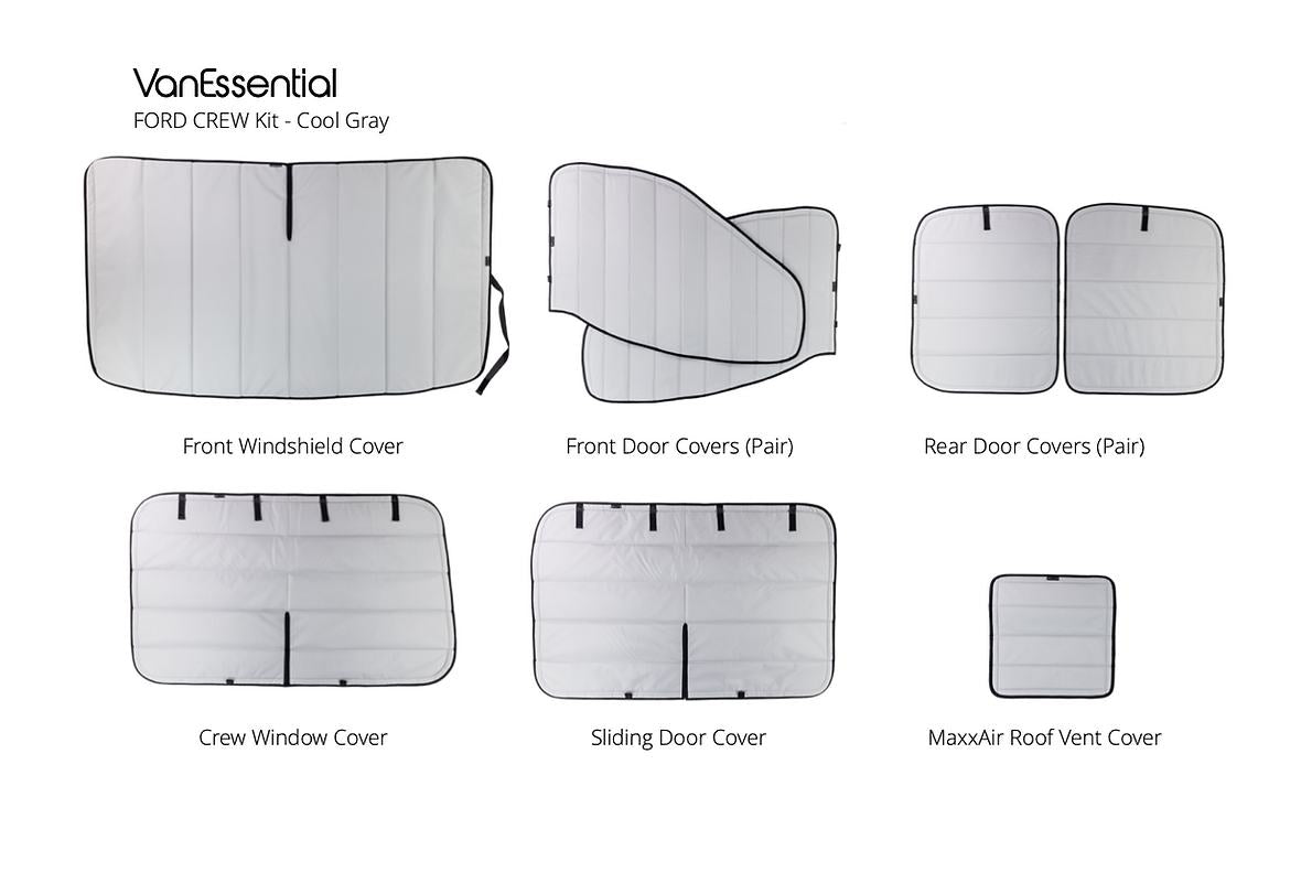 Ford Crew Window Cover Bundle