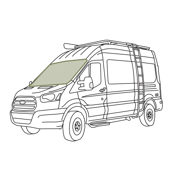 Front Windshield Cover Ford Transit
