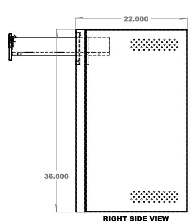 18" Fridge Base