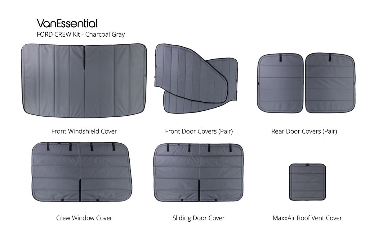 Ford Crew Window Cover Bundle