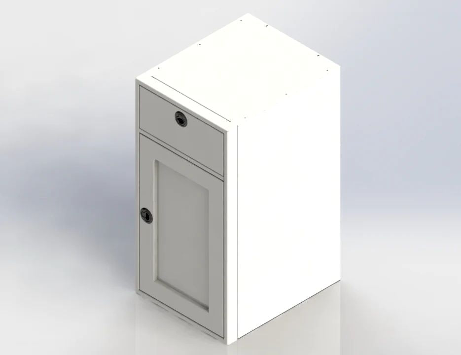 18" Base with Drawer & Door